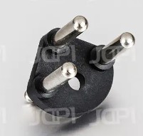 Hvad er 3-polet Israel Plug Insert?